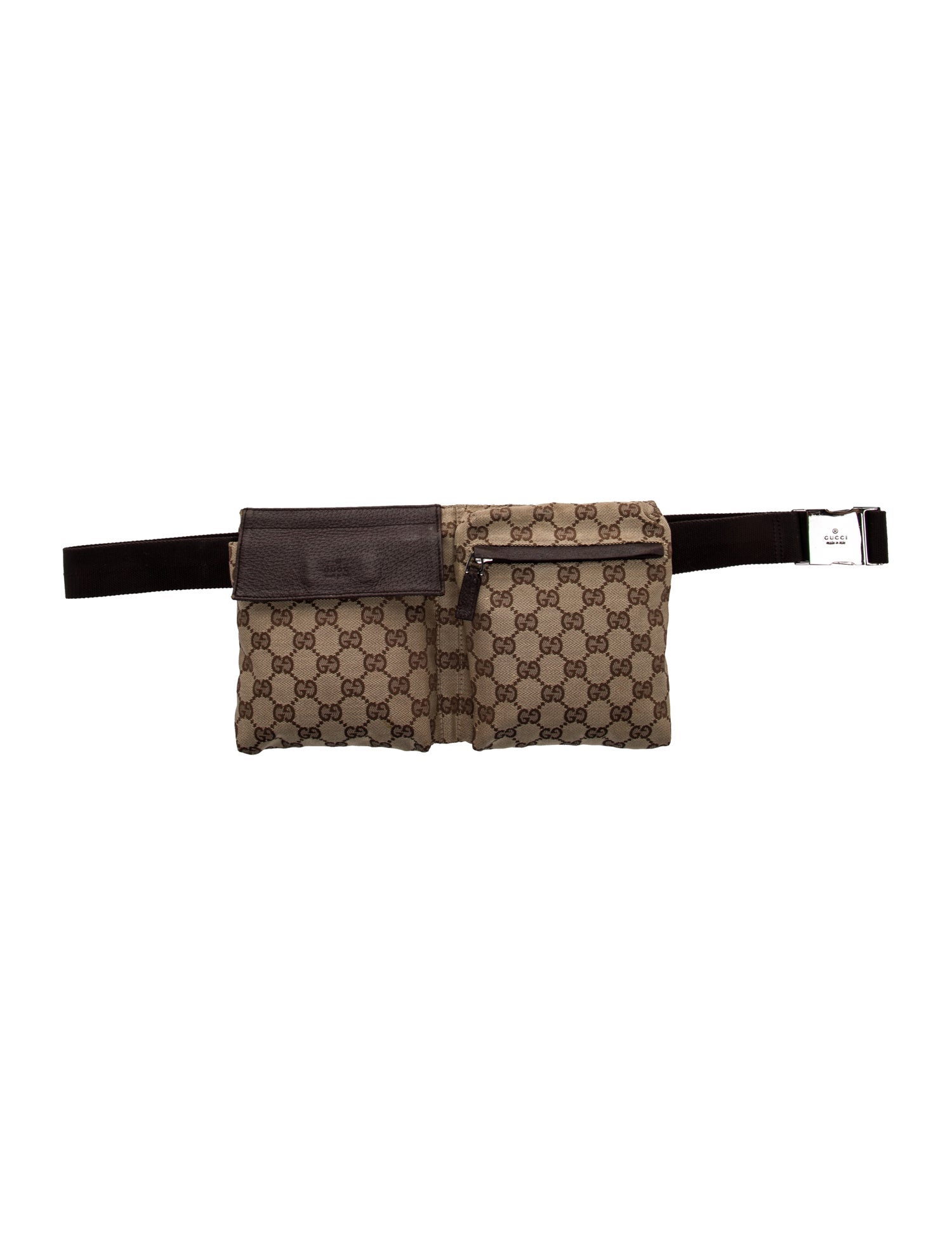 Gucci GG Canvas Double Pocket