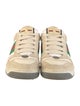 Gucci Web Accent Leather Sneakers