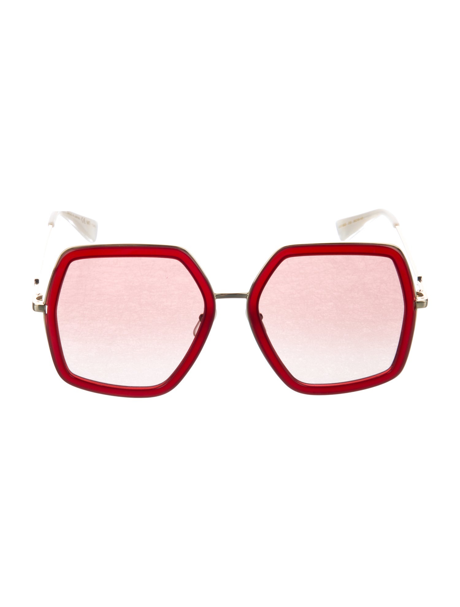 Gucci Interlocking G Logo Oversize Sunglasses