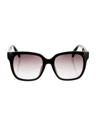 Gucci Web Accent Square Eyeglasses