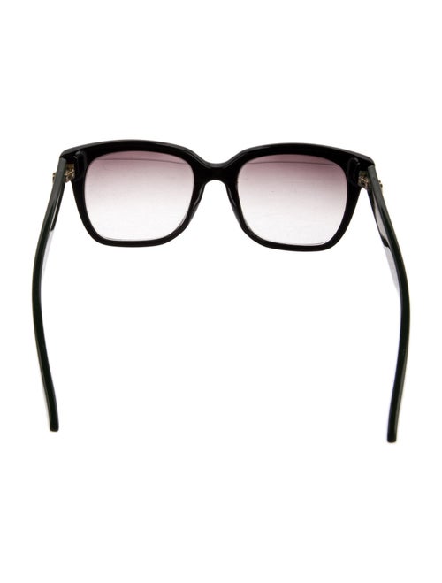 Gucci Web Accent Square Eyeglasses