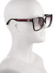 Gucci Web Accent Square Eyeglasses