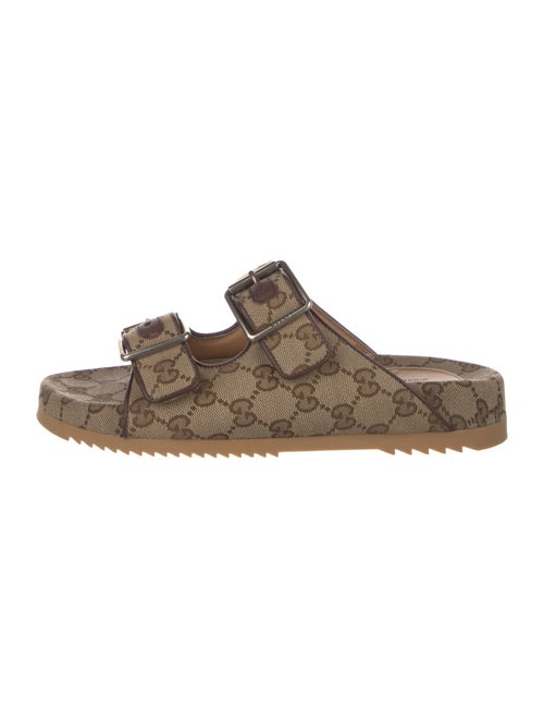 Gucci GG Canvas Canvas Slides