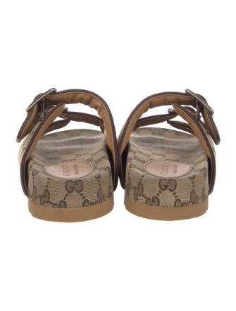 Gucci GG Canvas Canvas Slides