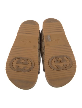 Gucci GG Canvas Canvas Slides