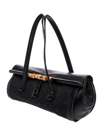 Gucci GG Canvas Bamboo Bullet Large