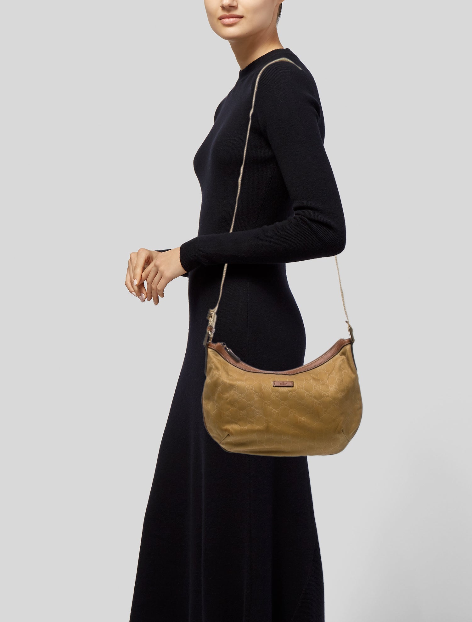 Gucci GG Nylon Crossbody Bag