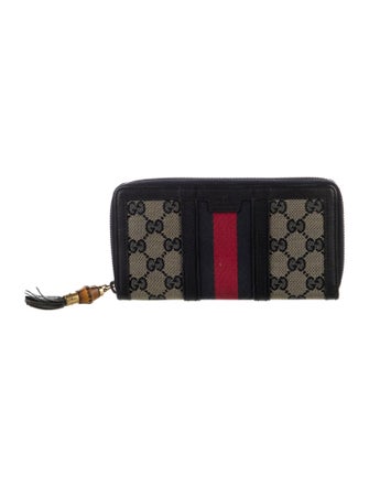 Gucci GG Canvas Canvas Continental Wallet