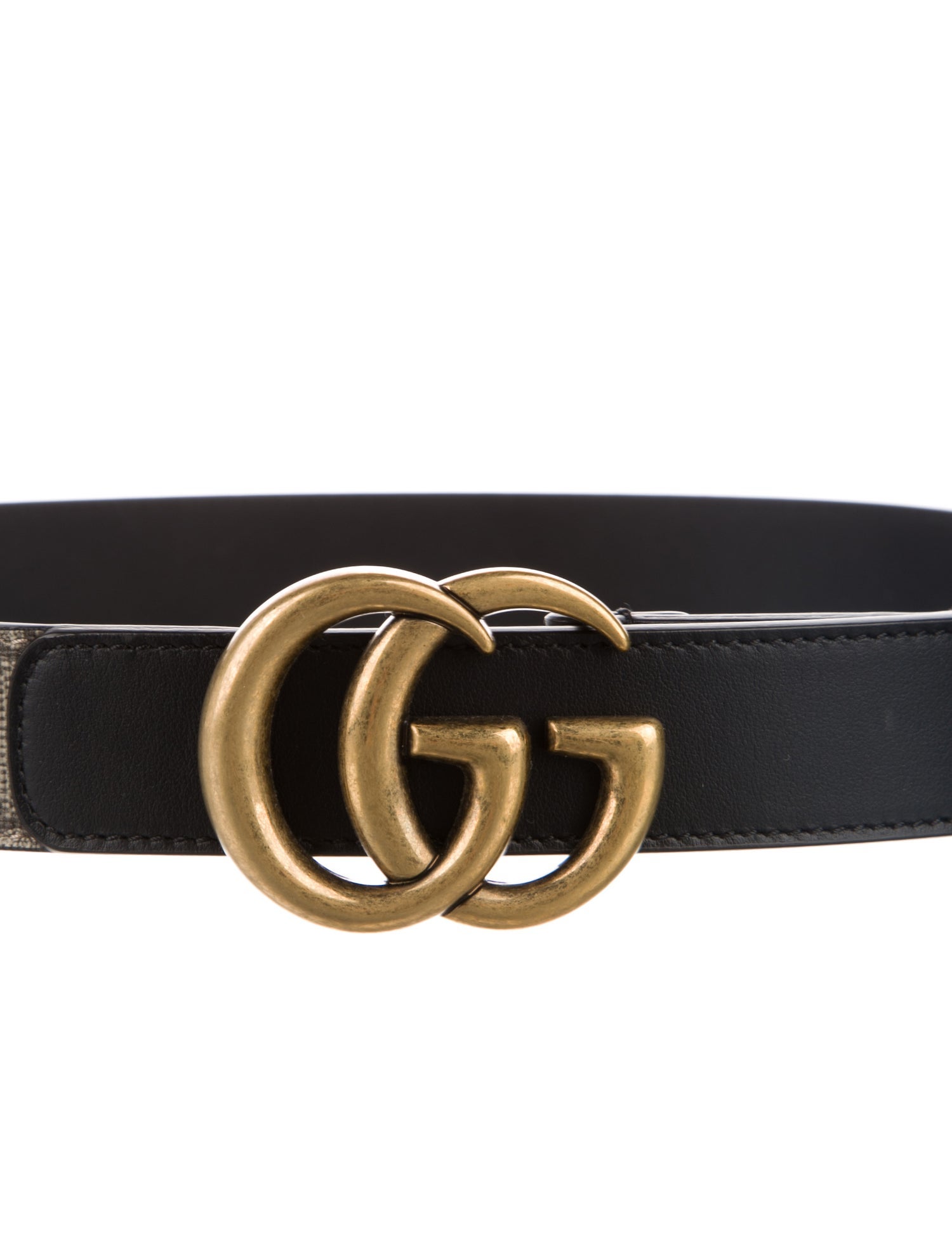 Gucci GG Supreme Leather Belt