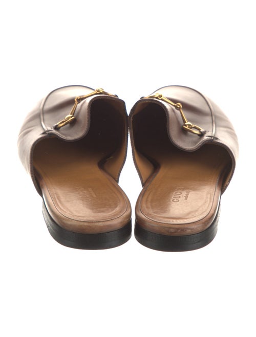 Gucci Horsebit Accent Leather Mules