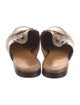 Gucci Horsebit Accent Leather Mules