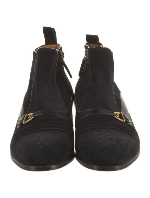 Gucci Suede Chelsea Boots