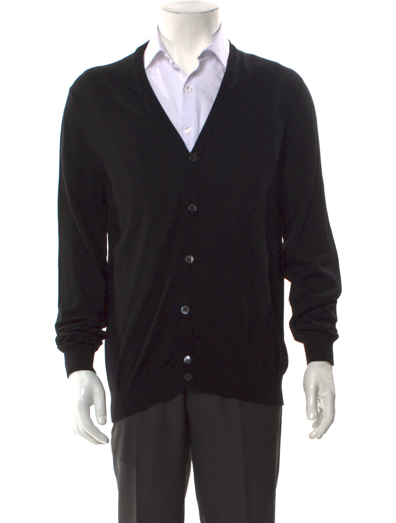 Gucci Web Accent Wool Cardigan