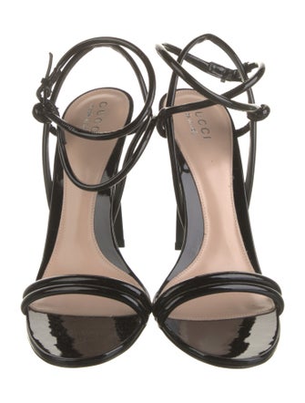 Gucci Patent Leather Sandals