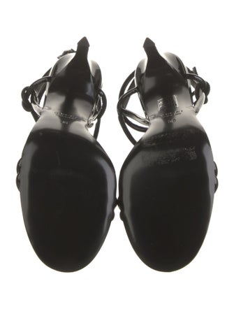 Gucci Patent Leather Sandals