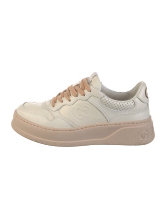Gucci GG Logo Leather Sneakers