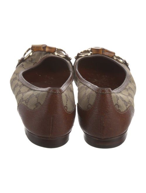 Gucci GG Canvas Canvas Ballet Flats