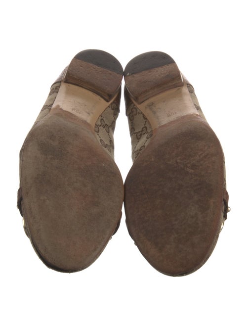 Gucci GG Canvas Canvas Ballet Flats