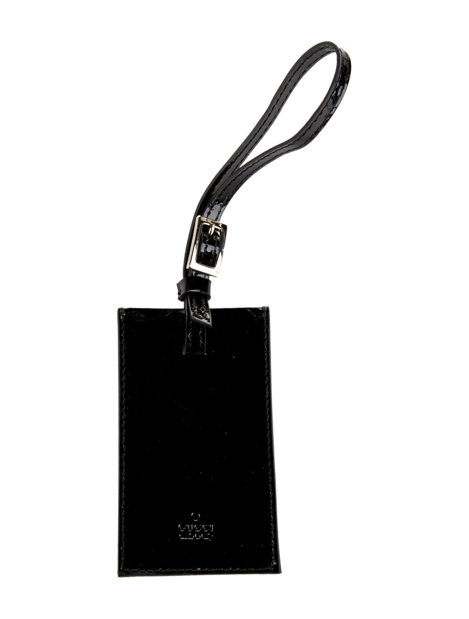 Gucci Patent Leather Luggage Tag