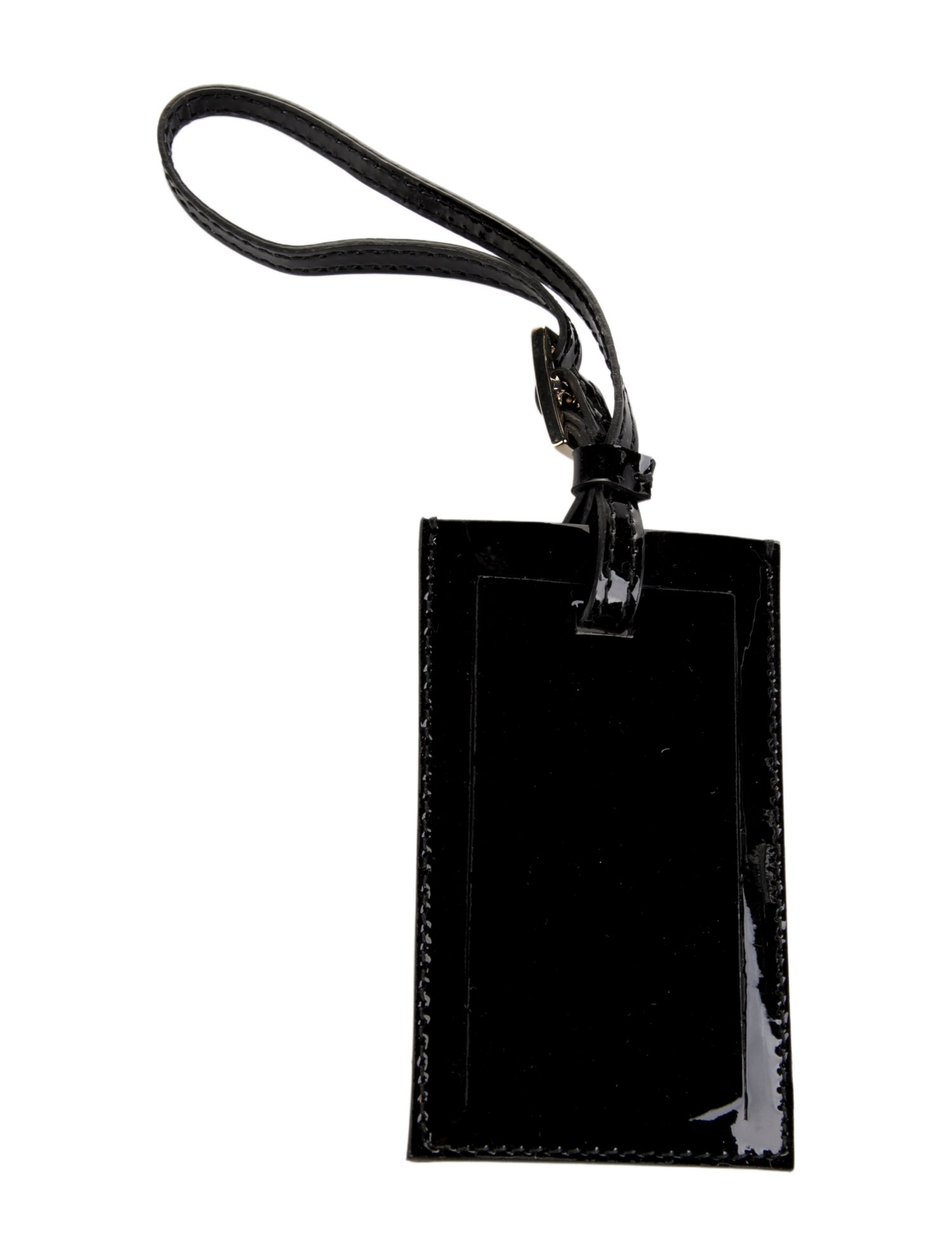 Gucci Patent Leather Luggage Tag