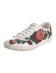 Gucci Web Accent Leather Sneakers