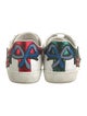 Gucci Web Accent Leather Sneakers