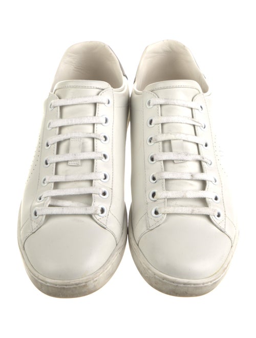 Gucci Interlocking G Logo Leather Sneakers