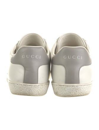 Gucci Interlocking G Logo Leather Sneakers