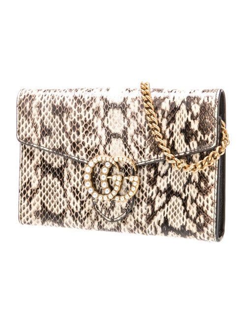 Gucci Embossed Leather Marmont