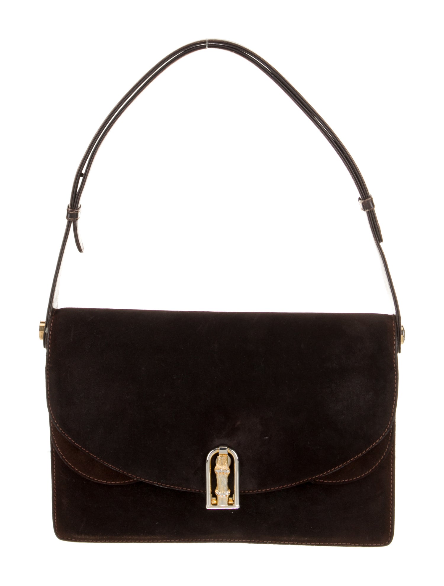 Gucci Bamboo Shoulder Bag Vintage