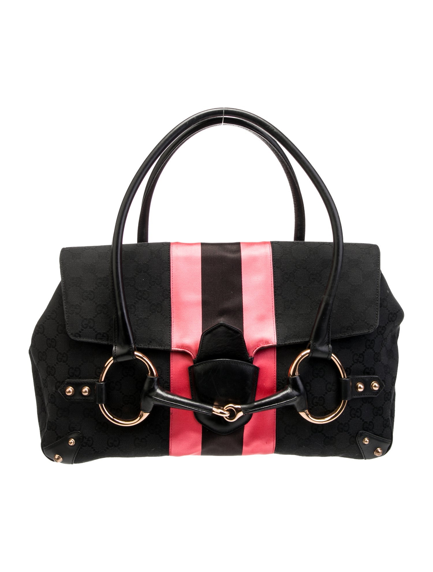 Gucci GG Canvas Horsebit Chain Vintage