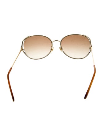 Gucci Interlocking G Logo Oversize Sunglasses