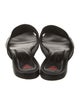 Gucci Horsebit Accent Leather Slides