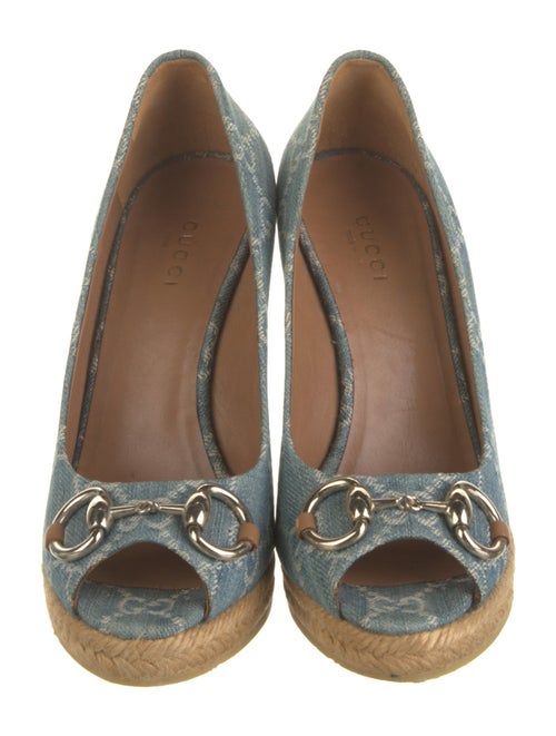 Gucci GG Denim Denim Pumps