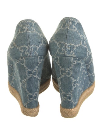 Gucci GG Denim Denim Pumps