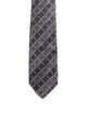 Gucci Grey Pattern Silk Tie