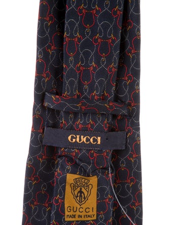 Gucci Pattern Print Tie