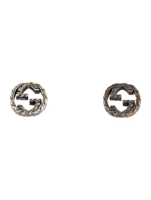 Gucci Interlocking G Stud Earrings