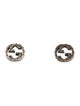 Gucci Interlocking G Stud Earrings