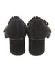 Gucci Double G Logo Suede Pumps