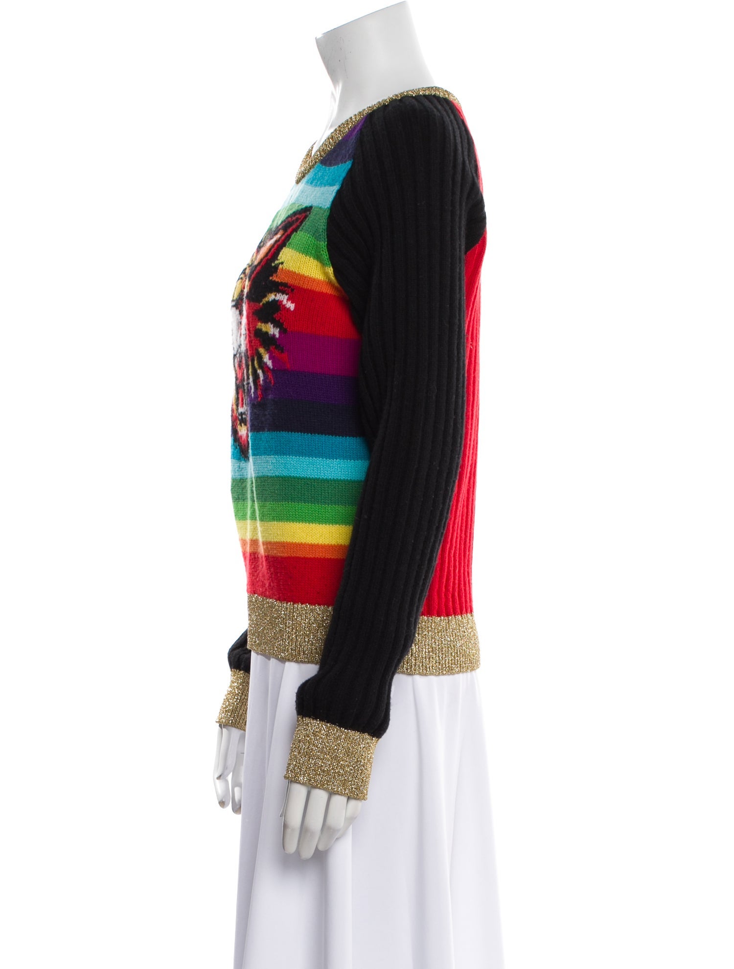 Gucci Angry Cat Wool Sweater