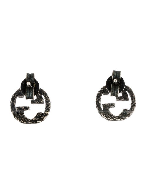 Gucci Interlocking G Stud Earrings