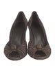 Gucci Suede D'Orsay Pumps