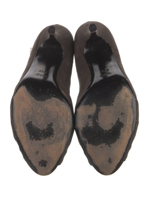 Gucci Suede D'Orsay Pumps