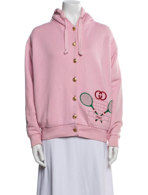 Gucci Mock Neck Long Sleeve Sweatshirt