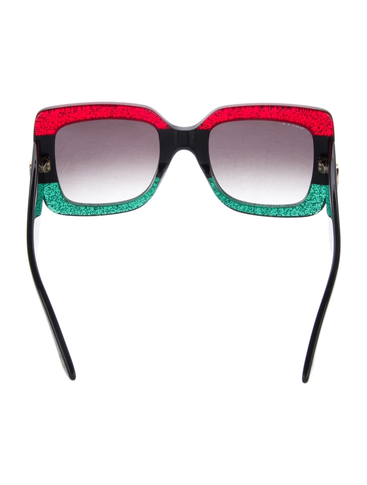 Gucci Web Accent Oversize Sunglasses