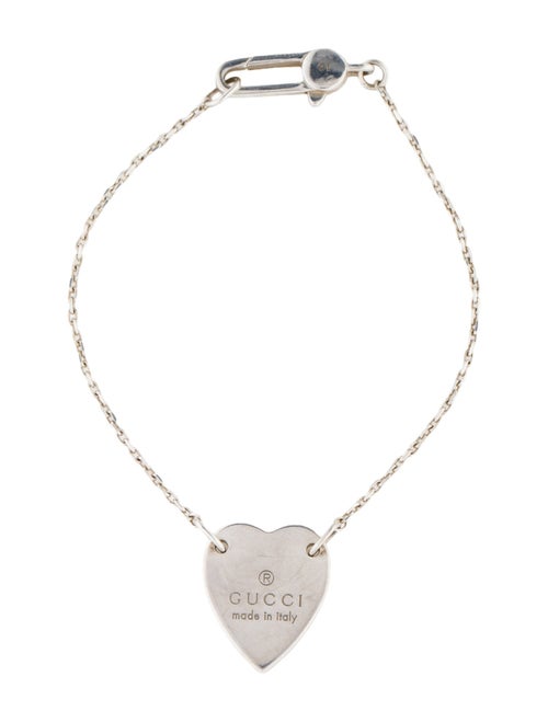 Gucci Trademark Heart Station Bracelet