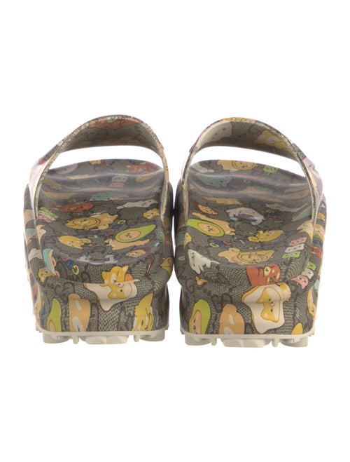 Gucci Pikarar x Gucci Wmns Slide Sandal 'GG Animal Print' GG Logo Slides
