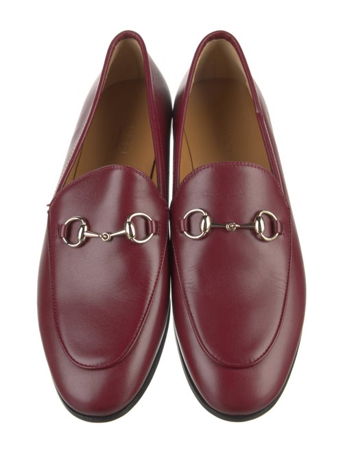 Gucci Horsebit Accent Leather Loafers