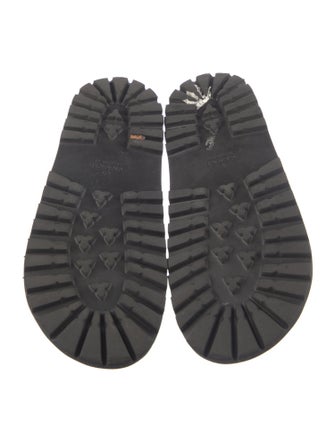 Gucci Web Accent Rubber Slides